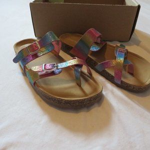 Steve Madden Multi Color Sandal  NWB